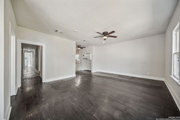 Empty room, Interior, Wood Texture Flooring