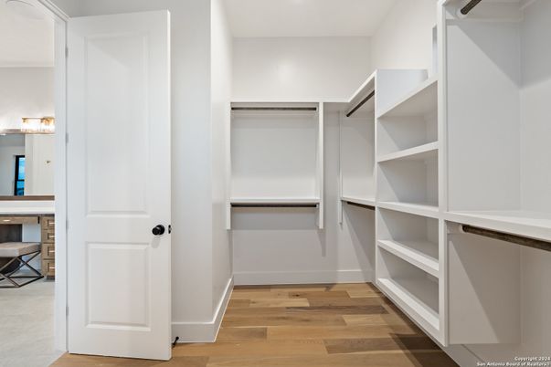 Interior, Walk-in Closets, Wood Texture Flooring