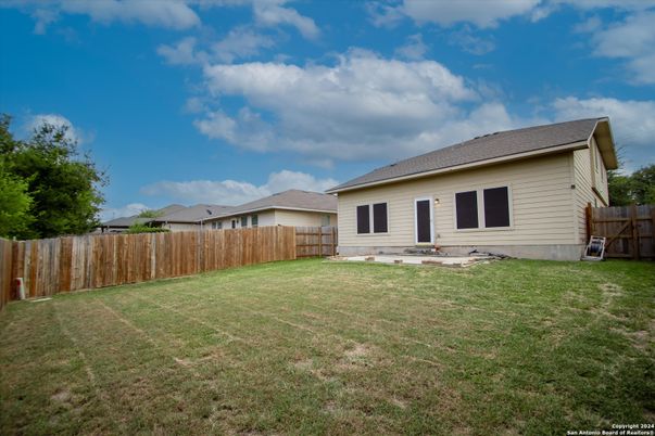 Backyard, Exterior