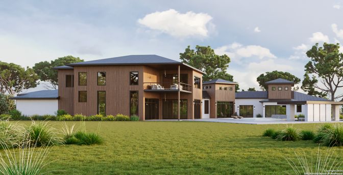Backyard, Exterior, Facade, Modern