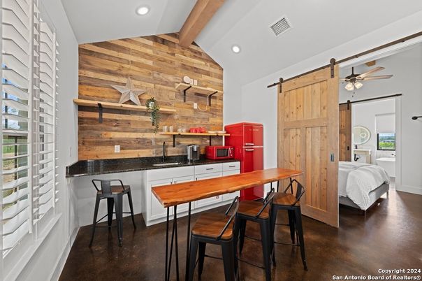 Interior, Recessed Lighting, Wooden Beams, Wood Texture Flooring, Wooden Walls