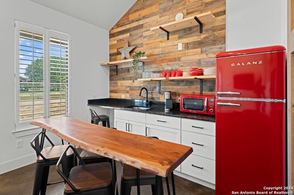 Interior, Kitchen, Wooden Walls