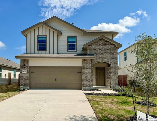 Attached, Exterior, Facade, Brick Facade, Brick Traditional
