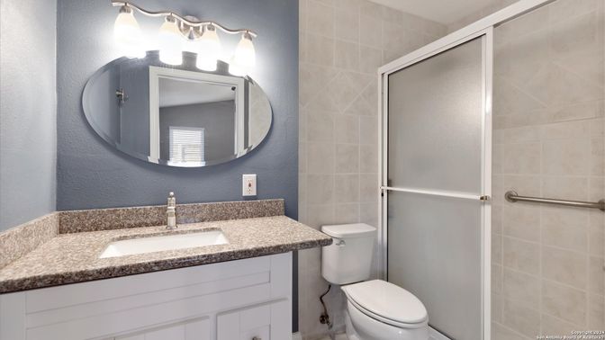 Bathroom, Glass Shower, Interior