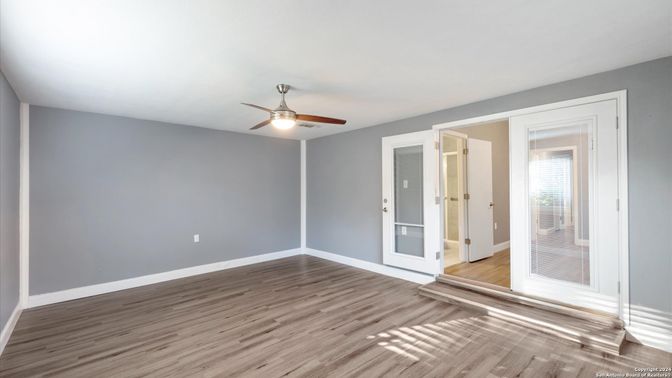 Empty room, Interior, Wood Texture Flooring