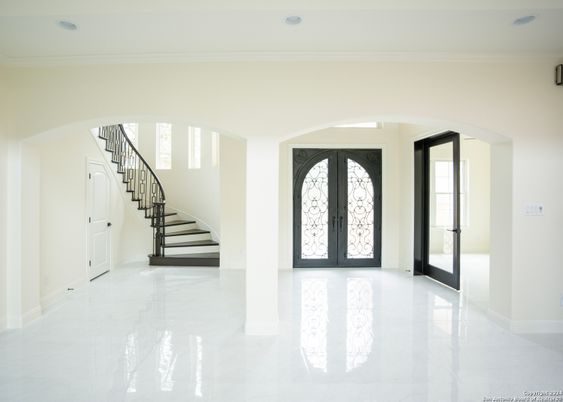 Interior, Marble, Recessed Lighting