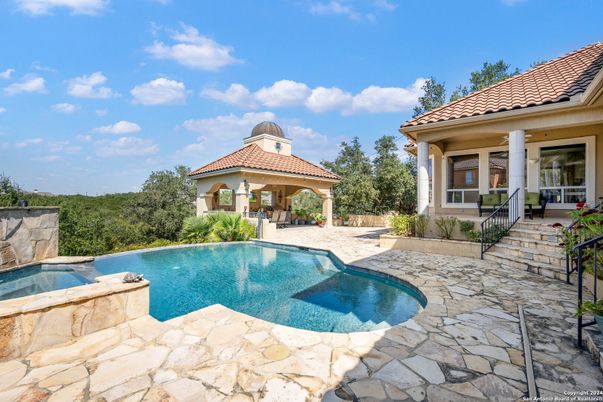 Exterior, Pool, Solar Panels
