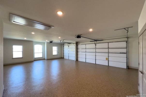 Garage, Interior, Recessed Lighting