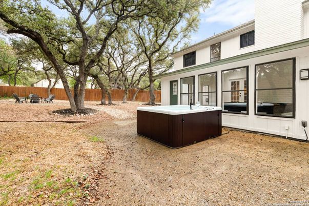Backyard, Exterior, Hot Tub
