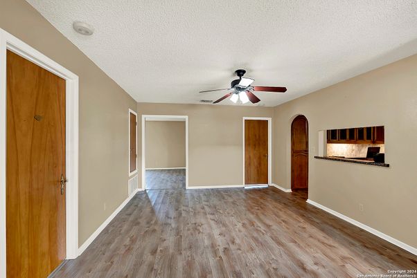 Empty room, Interior, Wood Texture Flooring