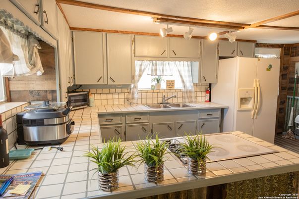 Interior, Kitchen, Tile Countertops