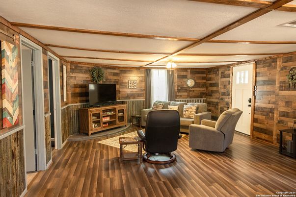 Interior, Living room, Stone Walls, Wooden Beams, Wood Texture Flooring, Wooden Walls