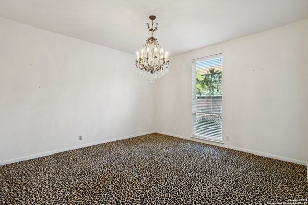 Chandelier, Empty room, Interior