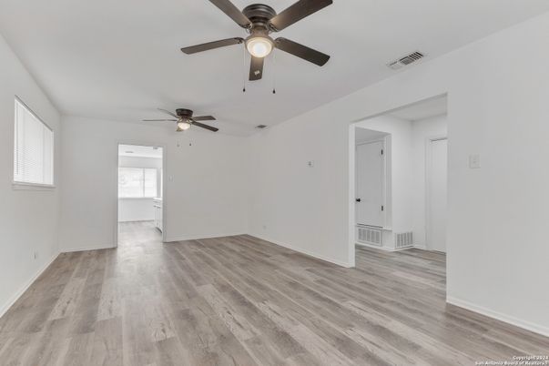 Empty room, Interior, Wood Texture Flooring