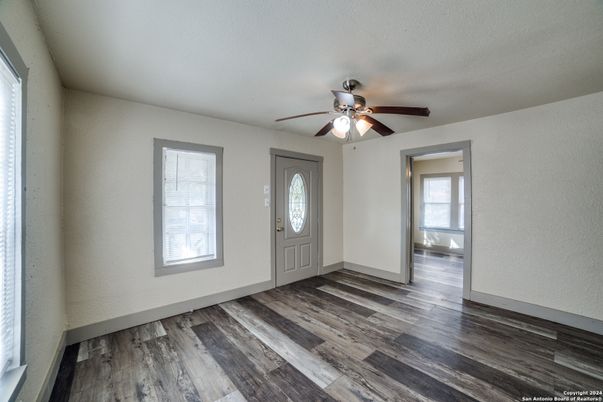Empty room, Interior, Wood Texture Flooring