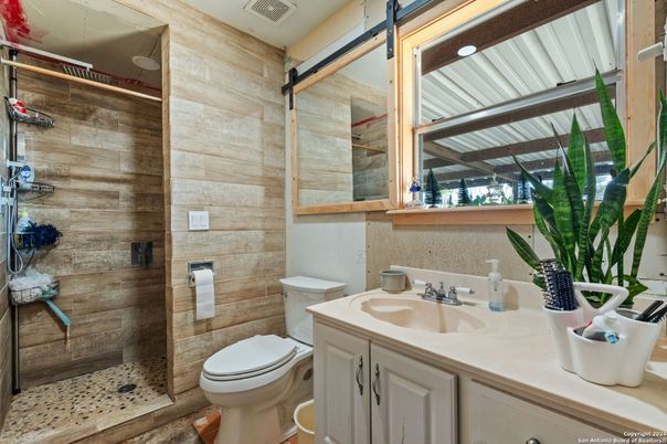 Bathroom, Interior, Wooden Walls