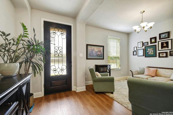 Chandelier, Interior, Living room, Wood Texture Flooring