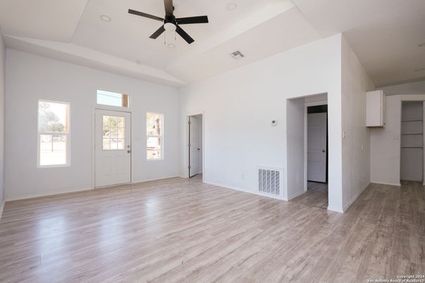 Empty room, Interior, Wood Texture Flooring