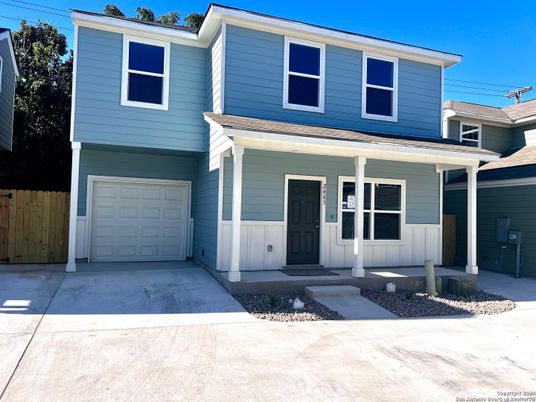 Attached, Exterior, Facade, Rowhouse