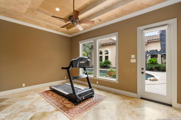 Fitness Equipment, Interior, Recessed Lighting