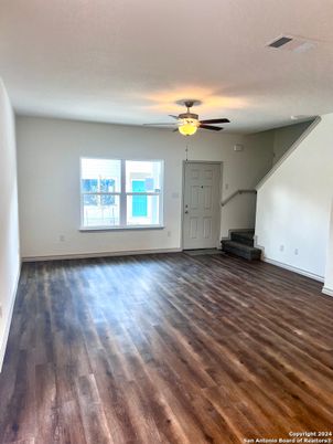 Empty room, Interior, Wood Texture Flooring