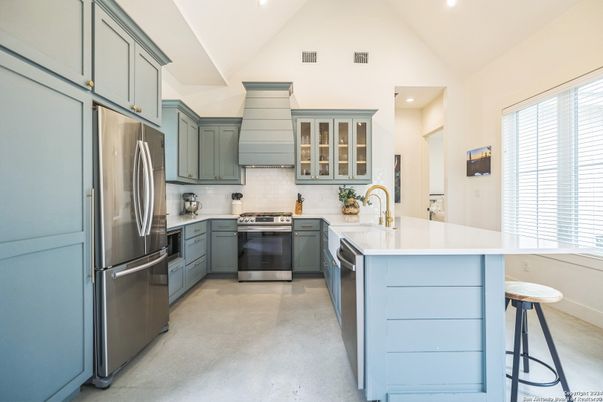 Interior, Kitchen, Recessed Lighting, Stainless Steel Appliances