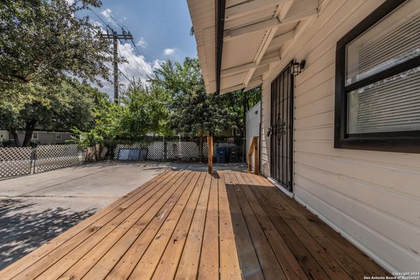Exterior, Wood Texture Flooring