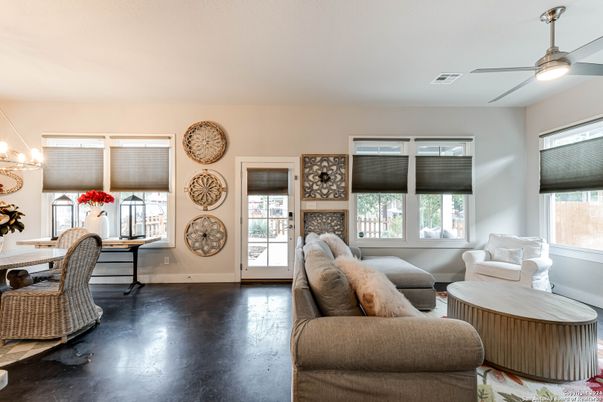 Chandelier, Interior, Living room, Wood Texture Flooring