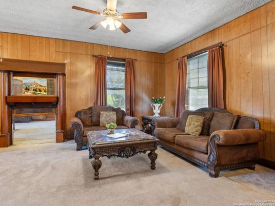 Interior, Living room, Wooden Walls