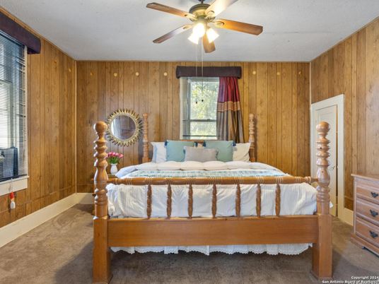 Bedroom, Interior, Wooden Walls