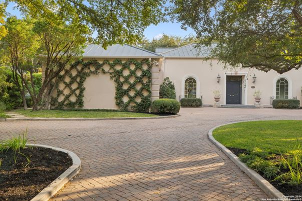 Backyard, Exterior, Facade, Spanish Mediterranean