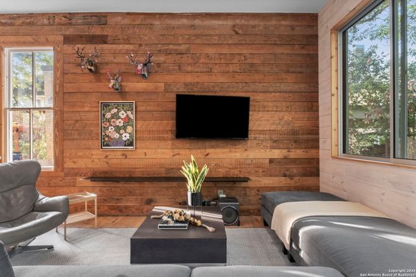 Interior, Wooden Walls