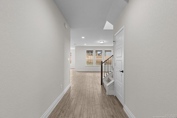 Interior, Recessed Lighting, Wood Texture Flooring