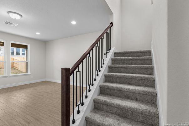 Interior, Recessed Lighting, Wood Texture Flooring