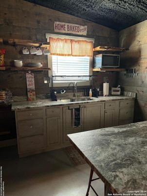 Interior, Kitchen, Wooden Walls