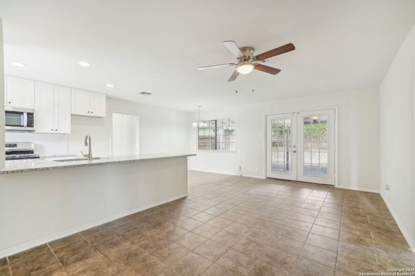 Chandelier, Interior, Kitchen, Recessed Lighting