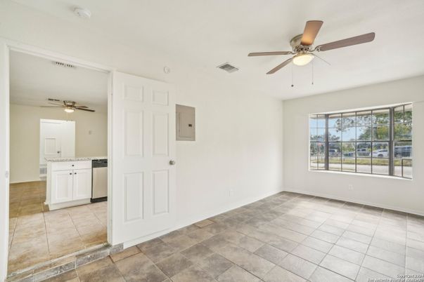 Empty room, Interior, Kitchen