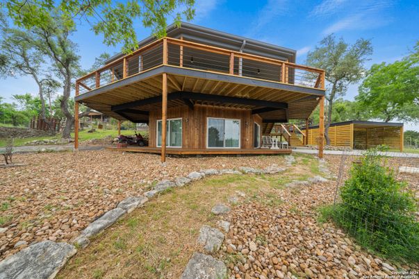 Backyard, Exterior, Facade, Log Home