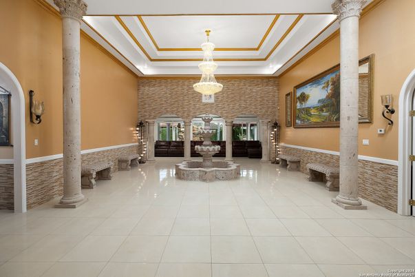 Interior, Pendant Lights, Stone Walls