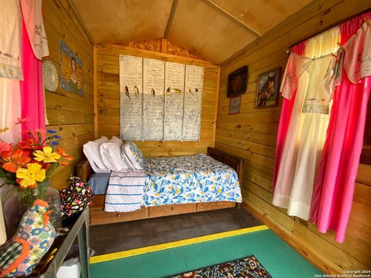 Bedroom, Interior, Wooden Ceilings, Wooden Walls