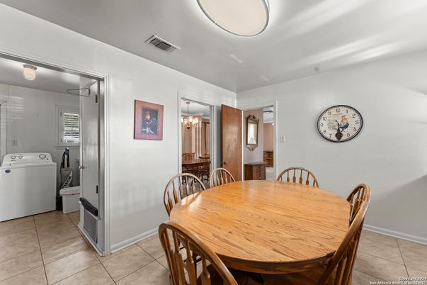Dining room, Interior, Washer