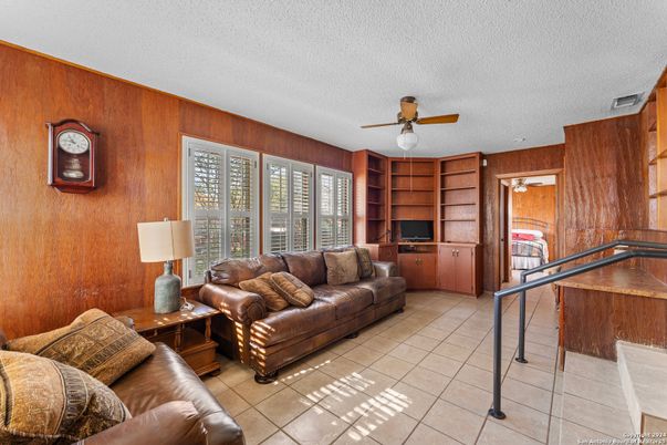 Interior, Living room, Wooden Walls