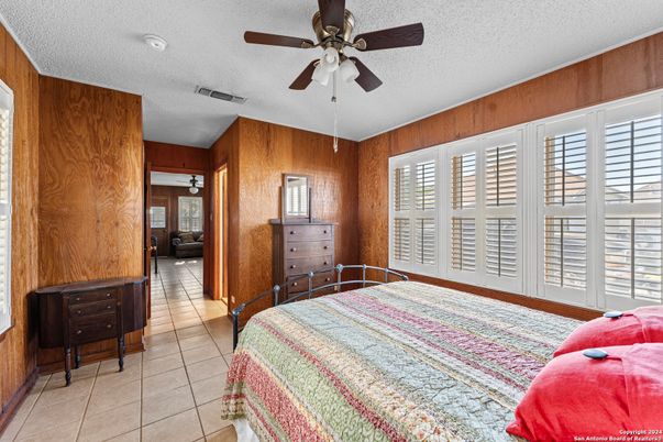 Bedroom, Interior, Wooden Walls