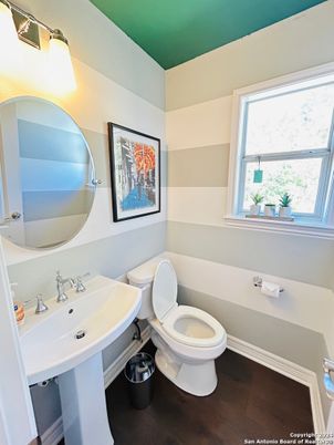 Bathroom, Interior, Wood Texture Flooring