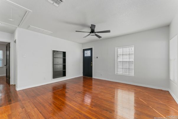 Empty room, Interior, Wood Texture Flooring