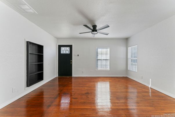 Empty room, Interior, Wood Texture Flooring