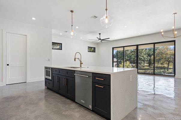 Interior, Kitchen, Pendant Lights, Recessed Lighting
