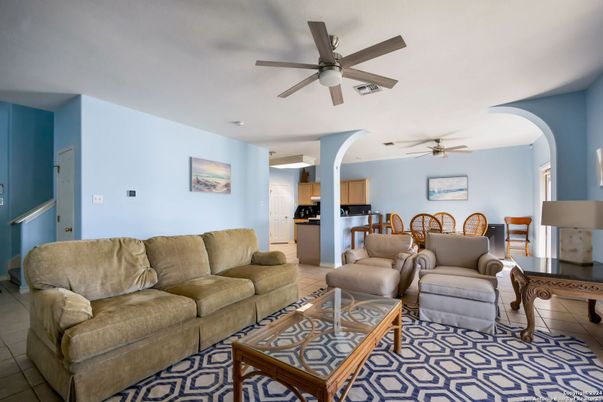 Interior, Kitchen, Living room