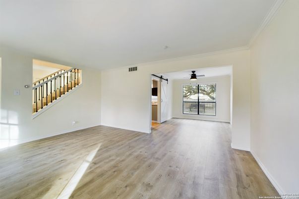 Empty room, Interior, Wood Texture Flooring