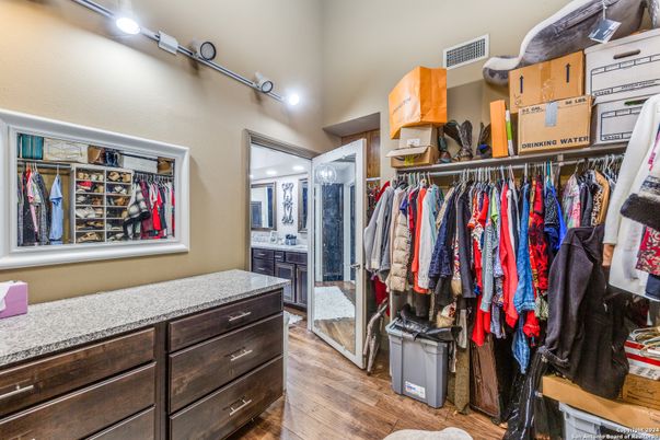 Interior, Recessed Lighting, Walk-in Closets, Wood Texture Flooring